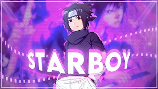 Starboy - Sasuke Uchiha @floby remake [AMV/EDIT] | Node video