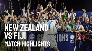 New Zealand v Fiji | OFC U-19 Championship Final | 25 September 2022