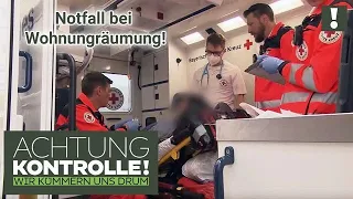 Es geht um LEBEN & TOD! 😨 Notfall bei Wohnungsräumung! | Kabel Eins | Achtung Kontrolle