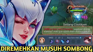 DIREMEHKAN MUSUH SOMBONG DI AWAL! NAMUM LIHAT ENDINGNYA EUDORA BIKIN CHANG'E MALU! MOBILE LEGENDS