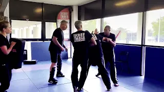 KRAV MAGA Multiple Attacker Drill