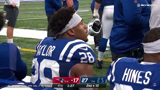 N’Keal Harry and Andrew Sendejo Scary collision in a Colts-Patriots game