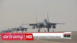 Chinese military planes enter Korean and Japanese air defense zones