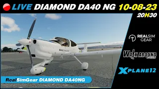 🔴 [ Live FR X-Plane 12 ] RealSimGear Diamond DA40NG