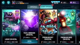 New Crystal Upgrade and Opening Logic/King/Premiums - Transformers: Forged to Fight