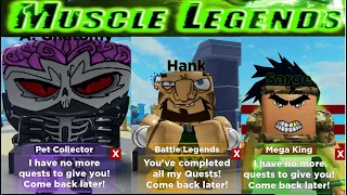 💪Muscle Legends 🔥 All quest completed✔️