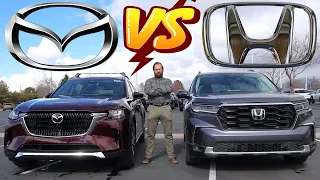 2024 Mazda CX-90 vs 2024 Honda Pilot: Is Mazda Better Than Honda?