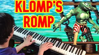 Klomp's Romp PIANO COVER 🎹 | Donkey Kong Country 2 🏴‍☠️ | + SHEET MUSIC (PDF) 🎵 + FINGERINGS 🖐