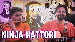 Ninja Hattori theme song | Flute and Guitar Cover