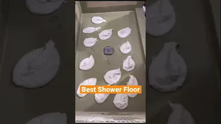 Best shower floor. #shorts #youtubeshorts #diy