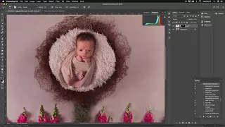 How to make a composite from a digital backdrop in photoshop