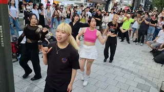 [STREET ARTIST] ALLURE. WITH GUEST. SIZZLING SUMMER HONGDAE BUSKING. 230721.