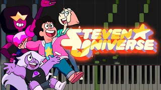 Steven Universe - We Are The Crystal Gems | Piano Tutorial