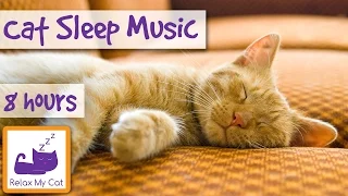 Over 8 Hours of Relaxing Music For Cats! Long Playlist For Cats. Natural Anxiety and Stress Relief