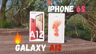 Iphone 6s vs Samsung Galaxy A12: Старый Айфон или НОВЫЙ  Бюджетник на Android !???