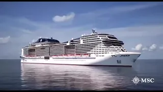 Круизный лайнер MSC Euribia  #cruises #круизныйлайнер #incruises #круиз