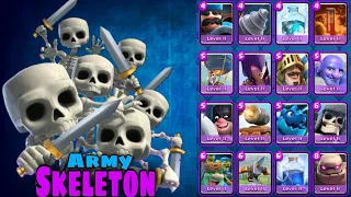 Skeleton Army VS All Cards - Clash Royale | 1 VS 1 |