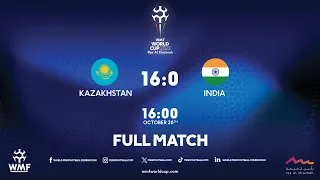 WMF World Cup 2023 I Day 3 I Kazakhstan - India I Full match