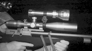 The Airgun Show - all-night ratting with the Brocock Compatto PLUS Hawke Sidewinder scope test