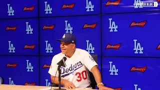 Dodgers postgame: Dave Roberts talks potential postseason roles for Joey Gallo & Trayce Thompson