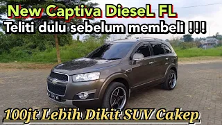 dijual SUV Cakep Murah Nyaman Safety Chevrolet New Captiva FL Diesel Solar 2011 Atmajaya Motor #real