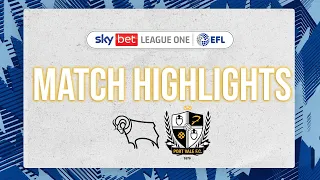 Derby County 1-2 Port Vale highlights