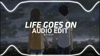 LIFE GOES ON - BTS /AUDIO EDIT