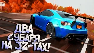 Два заднеприводных СУБАРЯ для ДРИФТА на развязках! Forza Horizon 4