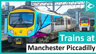Trains at Manchester Piccadilly 11/09/2021