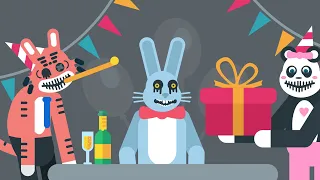 mr. Hopps Birthday | Mr Hopps Playhouse 2 | Animation