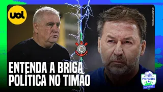 RACHA NO CORINTHIANS? ENTENDA ATRITO ENTRE AUGUSTO MELO E RUBÃO, E A BRIGA POLÍTICA NO TIMÃO