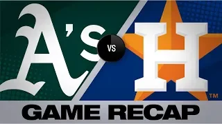 Alvarez, Cole power Astros' 11-1 win vs. A's | A's-Astros Highlights 7/22/19