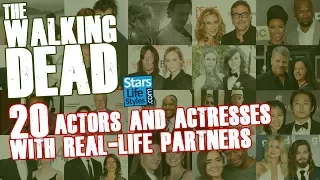 The Walking Dead : 20 Actors And Actresses With Their Real Life Partners | Celebrity Couples