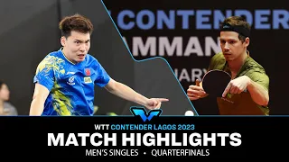 Jonathan Groth vs Sun Wen | MS QF | WTT Contender Lagos 2023