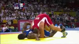 Russia vs Cuba - Wrestling - Men's 120KG Greco-Roman - Beijing 2008 Summer Olympic Games