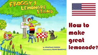 FROGGY'S LEMONADE STAND by Jonathan London