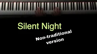 Silent Night - Christmas PIANO instrumental with LYRICS
