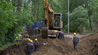 «Раскопки» на улице Попова. Когда завершение?