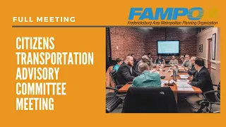 Citizens Transportation Advisory Committee Meeting - May 13, 2020