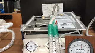 Covid 19 Emergency Ventilator with 3d Printed inhalation flowmeter