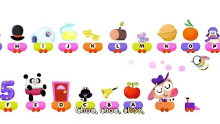 ABC Train Song 🚂🅰️🅱️ A is for Apple B is for Ball | Lingokids ABC song