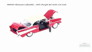 98894D Jada Toys Showroom Floor 1957 Chevy® Bel Air® 1/24 scale