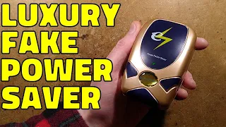 Luxury fake power saver plug (with schematic)