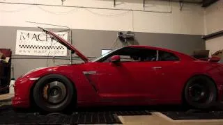 2009 Nissan GTR dyno run