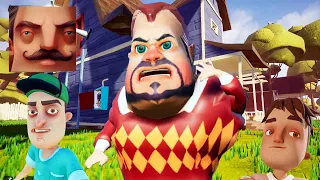 Hello Neighbor - New Neighbor Dark Riddle Act 2 Different Gameplay Walkthrough