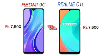 Redmi 9C Vs Realme C11 - Full Comparison | Speed Test & Review.