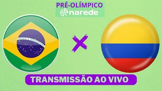 BRASIL X COLÔMBIA AO VIVO - PRÉ-OLIMPICO 2024 AO VIVO