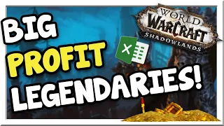 Make LOTS of Gold with Legendaries! | Shadowlands | WoW Gold Making Guide