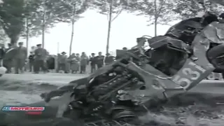 Alfonso De Portago, Edmund Nelson & 9 Spectators Fatal Crash @ Mille Miglia 1957 Aftermath