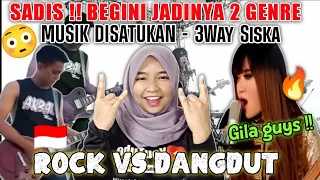 SADIS ‼️ Begini jadinya Rock VS Dangdut Dijadikan SATU - YULI ASISKA ( KDI2) | 🇲🇾 Reaction